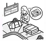 航空会社に預けた手荷物が出てこない